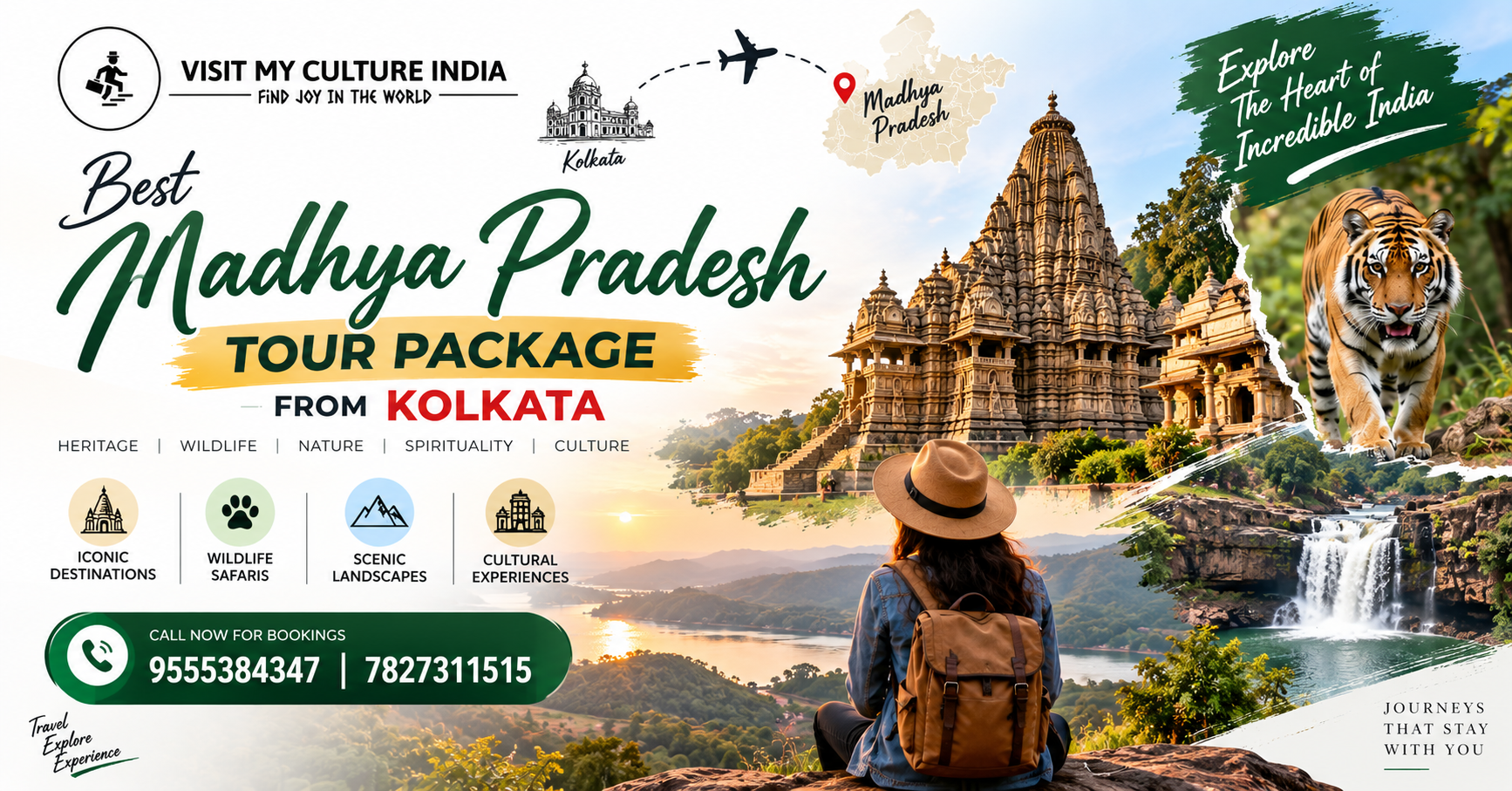 Best Madhya Pradesh Tour Package from Kolkata: Complete Travel Guide